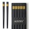 Luxury Japanese Sushi Chopsticks Fiber Glass Asian Chinese Restaurant Heat-resistant Chop Sticks