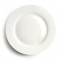 Plain White Dinner Plates Fine Bone China Quarter Plate Pure White Ceramic Dining Plates for Wedding